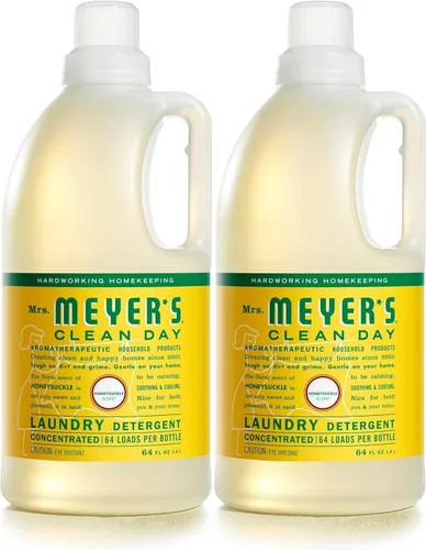 Mrs. Meyer's Clean Day, detergente para lavadoras, 1, 2