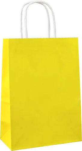 Miniatura 13 de 25 bolsas de regalo pequeñas de papel kraft morado claro, bolsas de regalo moradas con asas para recuerdos de fiesta (8.2 x 6 x 3.1 pulgadas)