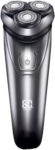Maquinilla de afeitar eléctrica para hombres, afeitadoras eléctricas para hombres impermeables en húmedo y seco, maquinillas de afeitar eléctricas