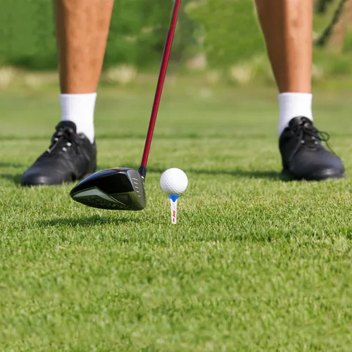 Miniatura 4 de MAZEL Paquete de 8 camisetas de golf de plástico, excelente durabilidad y estabilidad, camisetas de plástico con 5 puntas, reduce la fricción