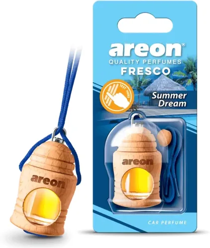Miniatura 6 de AREON Fresco - Ambientador colgante para automóvil, aroma natural y amaderado, fragancia de larga duración de 40 a 50 días, difusor en carcasa