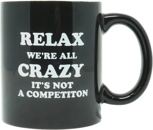 Miniatura 12 de Funny Guy Mugs Calm You Shall Keep And Carry On You Must - Taza de café de cerámica de 11 onzas, taza de café divertida ideal para mujeres y Calma