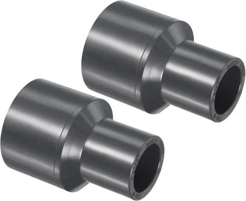 Miniatura 14 de PATIKIL UPVC Reductor de tubería de montaje de 1-1/2 "x 1" Socket Schedule 80, conector adaptador de acoplamiento recto, gris