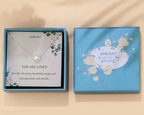 Miniatura 72 de Sereney Regalos de cumpleaños para niñas y mujeres, collar de perlas de plata esterlina como regalo de cumpleaños de 7, 9, 10, 11, 13, 15, 16, 18