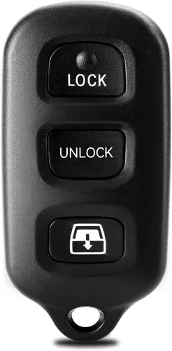 Miniatura 3 de Compatible con llave de Toyota Sequoia 2001-2008, cubierta de llavero de repuesto para 4Runner 1999-2009, llavero HelloAuto (3+1 botones) SOLO CAJA