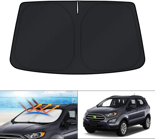 Miniatura 217 de KUST - Parasol plegable para parabrisas para Ford Ranger, accesorios 2019-2025 2026, parasol personalizado para ventana, protector solar plegable