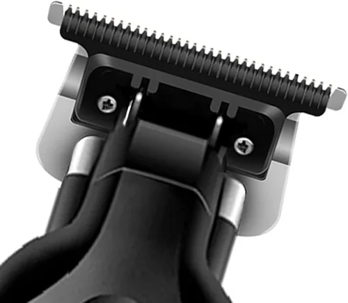 Miniatura 3 de KEMEI Juego de cortadora de pelo y afeitadora profesional inalámbrica para hombres, cortadoras eléctricas de barba de doble lámina, kit de corte