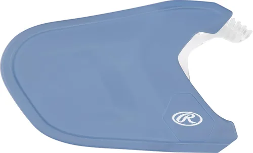 Miniatura 10 de Rawlings Protector facial de ajuste MACH Pieza de extensión ajustable Se adapta a cascos de la serie Mach Mate Opciones LHB y RHB Negro
