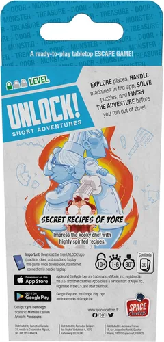 Miniatura 3 de Short Adventures 1: Secret Recipes of Yore - Juego de cartas inmersivo para niños y adultos, a partir de 10 años, 1 a 6 jugadores, 30 minutos
