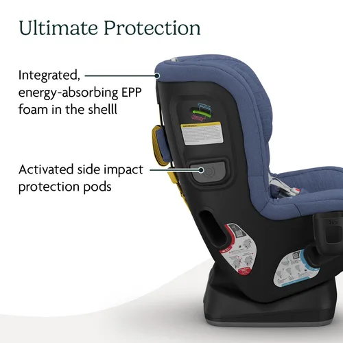 Miniatura 6 de UPPAbaby Rove - Asiento convertible para automóvil 2 en 1 trasero + orientado hacia adelante, instalación rápida y segura en 3 pasos, tecnología