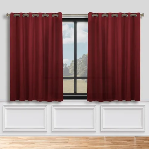 Miniatura 125 de Superior Cortinas Opacas, Oscurecimiento de Habitación, Dormitorio, Cortinas, Cocina, Acentos de Ventana de Sala de Estar, Bloqueo Solar, Térmico