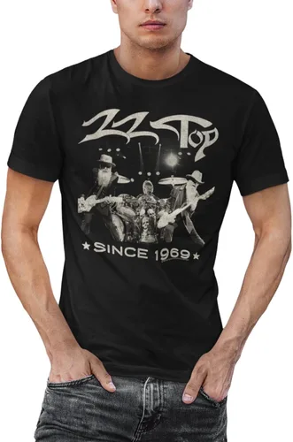 ZZ Top Since 1969 - Camiseta negra para adultos