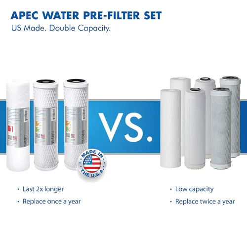 Miniatura 7 de APEC Water SystemsUltimate RO-HI TOP TIER TIER CERTIFICADO SUPRETE CERTIFICADO SISTEMA DE FILTRO DE AGUA BEBIDA DE LA OSMOSIS OSMOSIS INVERCIAL DE