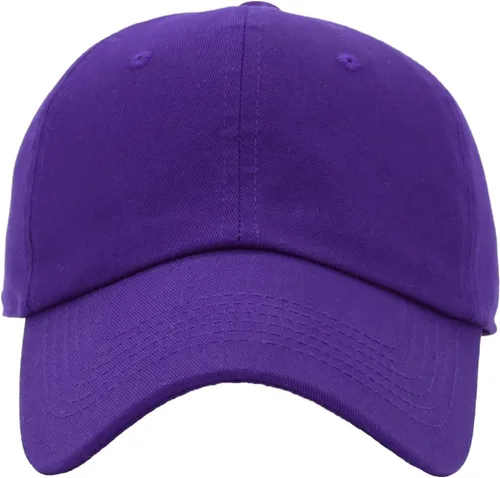 Miniatura 180 de KBETHOS® Gorra de béisbol de algodón ajustable de algodón con corona baja clásica