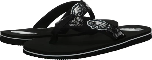 Miniatura 14 de FOCO Womens NFL Team Logo Sequin Strap Sandals Flip Flops
