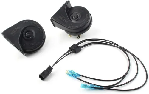 Car Auto 125DB 12V cuerno eléctrico de caracol con adaptador de cuerno arnés de cableado para Ford para F-150 2004-2008