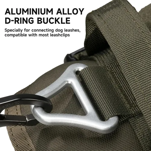 Miniatura 5 de EXCELLENT ELITE SPANKER Arnés táctico para perro, arnés de patrulla, chaleco militar para perro, chaleco de trabajo para perros con asa