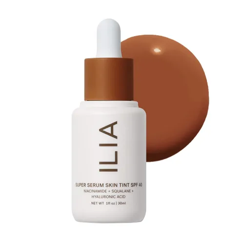 Miniatura 34 de ILIA - Tinte de piel Super Serum SPF 40 Sin comedogénesis, vegano, ligero para ayudar contra la luz azul, + contaminación mientras hidrata, Balos