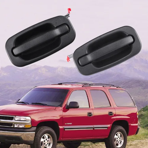 Miniatura 6 de Manijas de Puerta Trasera Izquierda del Conductor y Derecha del Lado del Pasajero para Chevy Silverado Suburban Tahoe Avalanche GMC Sierra Yukon