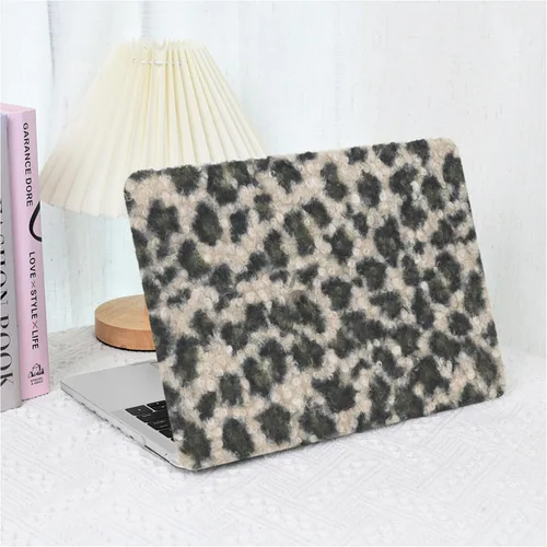 Miniatura 51 de Funda a cuadros para MacBook Air de 13 pulgadas M5 M4 M3 M2 2026-2022 A3240 A3113 A2681, piel a cuadros con textura a cuadros para MacBook Air 13.6