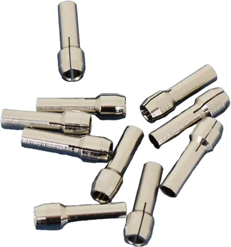 Miniatura 3 de TEMO 10 unids Durable Brillante 1/8 Pulgada Herramienta Rotatoria Collet Bit #480 para Dremel Herramientas Rotativas
