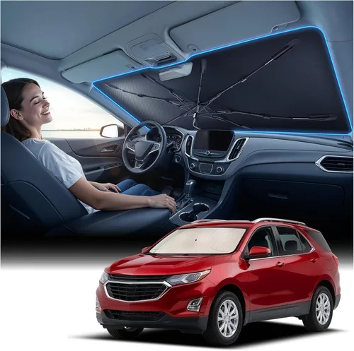 Miniatura 43 de Nmoiss [Escudo térmico con revestimiento de vinilo] Parasol para parabrisas personalizado para Mazda 3, protege el automóvil de los rayos solares