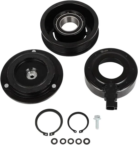 Miniatura 31 de CCIYU Embrague del compresor de CA para el coche 1993-1998 para el embrague del compresor del aire acondicionado de Mercury Villager 3.0L