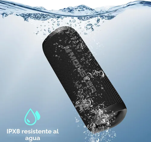 Miniatura 8 de Monster Altavoz Bluetooth, Altavoces Bluetooth Inalámbricos Portátiles para Exteriores, 60W True Wireless Stereo IPX8 Impermeable, Emparejamiento