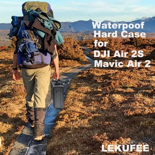 Miniatura 7 de Lekufee Funda de transporte compatible con el nuevo DJI Air 2S Drone o DJI Mavic Air 2 Drone Quadcopter y más accesorios Mavic Air 2