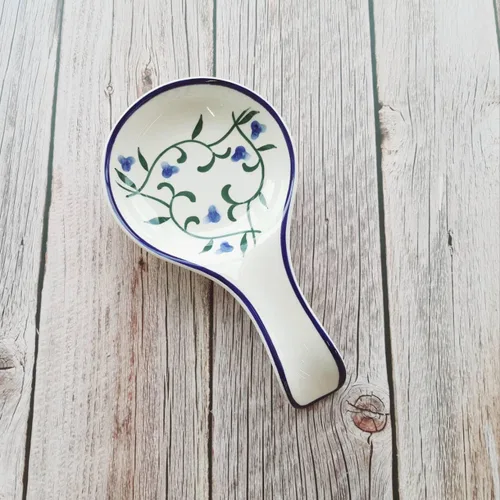 Miniatura 2 de Lindo soporte para cucharas de cerámica grande para encimera de cocina, estufa, resistente al calor, apto para lavavajillas, soporte para utensilios