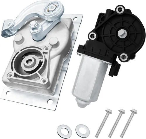 379160 Enlace de caja de cambios RV A con motor de paso de entrada 676061, compatible con la serie de pasos eléctricos Lippert Kwikee 22 23 28A 30