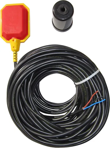 Miniatura 10 de Interruptor flotante para bomba de sumidero - Sensor de nivel de agua de 10 pies con microinterruptor Honeywell y longitud de amarra ajustable