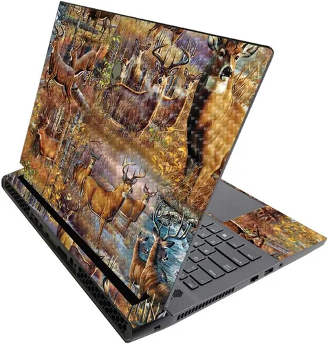 Miniatura 457 de MightySkins - Skin brillante con purpurina para Alienware M17 R3 (2020) y M17 R4 (2021) - Diversión de los años 90 Acabado duradero con purpurina