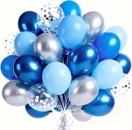 Miniatura 10 de PartyWoo Globos negros y dorados, 66 globos de 12 pulgadas color negro mate cromado metálico dorado para graduación, baby shower, cumpleaños, Año