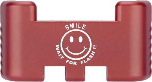 Miniatura 167 de NDZ Performance Placa trasera de aluminio con asistencia deslizante para Glock 1-5 Glock 17 19 19 19 x 22 23 24 26 27 31 32 33 34 35 45 47 49, Rojo