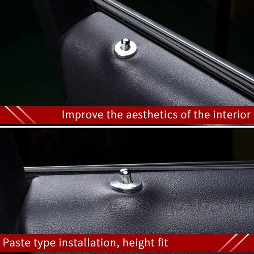 Miniatura 3 de Accesorio de coche puerta anillo cubierta Trim decoración para Mercedes Benz gle350 w167 gls450 x167 gle c167 coupé carbono Benz Interior accesorio