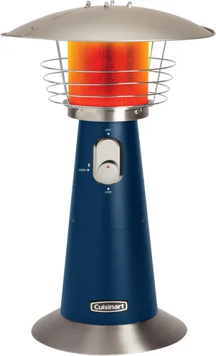 Miniatura 10 de Cuisinart Calentador portátil de patio de mesa, calentador de propano para exteriores de 11,000 BTU con interruptor de inclinación de seguridad