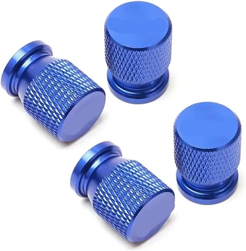 Miniatura 4 de 4PCS Car Wheel Tire Valve Caps Tyre Stem Covers Airdust Waterproof Compatible with(Black)