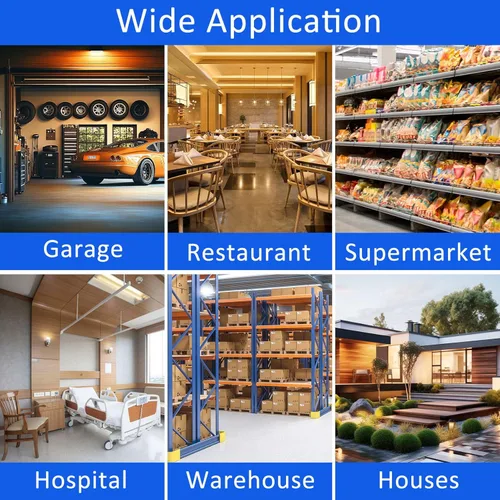 Miniatura 2 de Potente repelente ultrasónico y biónico de ratón de roedores para construcción, almacén, garaje, ático, restaurante, supermercado y más. (Moderno)