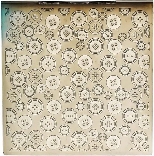 Miniatura 8 de Palabras de gran tamaño de 8x8 pulgadas con estrellas de amor puntos cuadrícula botones fondo Carpetas de relieve de plástico para hacer tarjetas