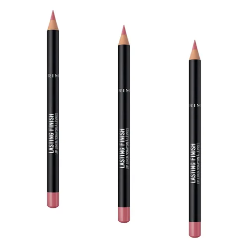 Miniatura 19 de Rimmel Lasting Finish 8HR Lápiz delineador de labios suave, fórmula vibrante y mezclable para bloquear el lápiz labial en su lugar durante 8 horas