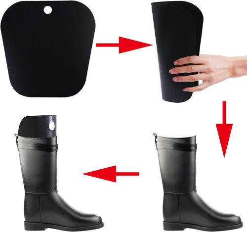 Miniatura 3 de Ruisita - Pack de 6 botas reutilizables para botas de apoyo alto para prevenir la flexión y el pliegue