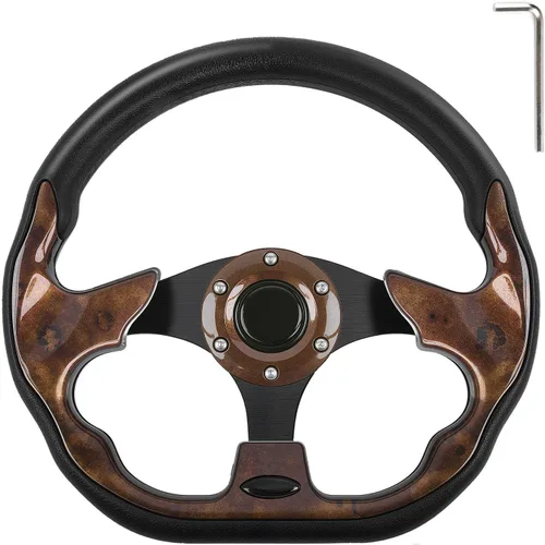 Miniatura 10 de Volante para carrito de golf, compatible con EZGO TXT RXV, Club Car DS Precedent Tempo, Yamaha G2-G29 para la mayoría de los carritos de golf