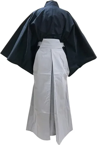 Miniatura 2 de Edoten Japonés Samurai Hakama Uniforme NV-GY M, Hkmsnvgy3