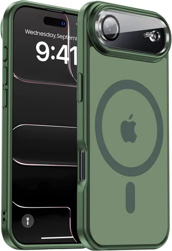 Miniatura 134 de Funda para iPhone 17 Pro Max con protector de lente de cámara [protección de grado militar de 10 pies] compatible con MagSafe a prueba de golpes