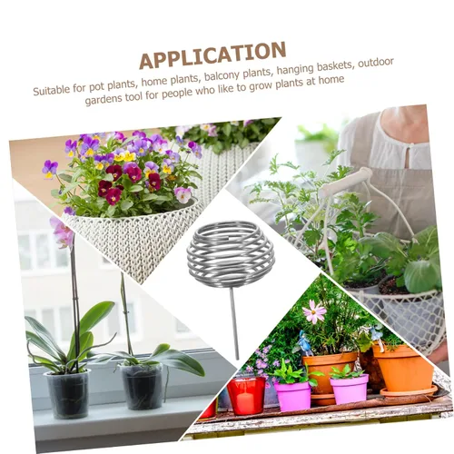 Miniatura 5 de Yardwe Caja de fertilizante de 50 piezas de fertilizante de orquídea inoxidable Fertilizante Herramientas de fertilizante Bonsái Cestas