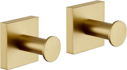 Miniatura 12 de KOKOSIRI Ganchos para Toallas de Baño para Pared de Ducha, Colgadores de Toallas, Ganchos para Bata de Baño para Puerta, Cocina, Armario, Acero Oro