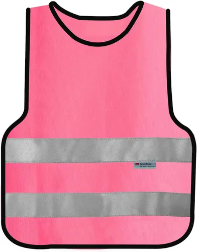 Miniatura 38 de Chaleco de seguridad SIFE para niños de 3 a 12 años, con tecnología compatible 3M, 6 colores - malla y punto Púrpura