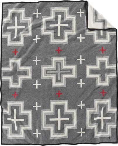 Miniatura 18 de Pendleton Brave Star Manta Rojo/Blanco/Azul, Talla única