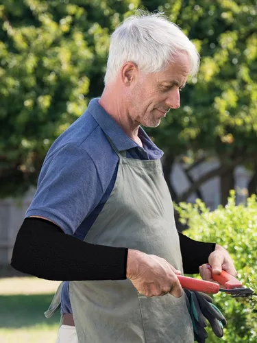 Miniatura 4 de Geyoga 2 pares de fundas para antebrazo para hombres y mujeres, protectores de brazo para piel fina y moretones, resistente a mordeduras de perro